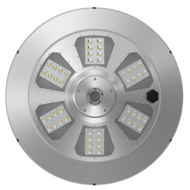 80w post top solar garden light