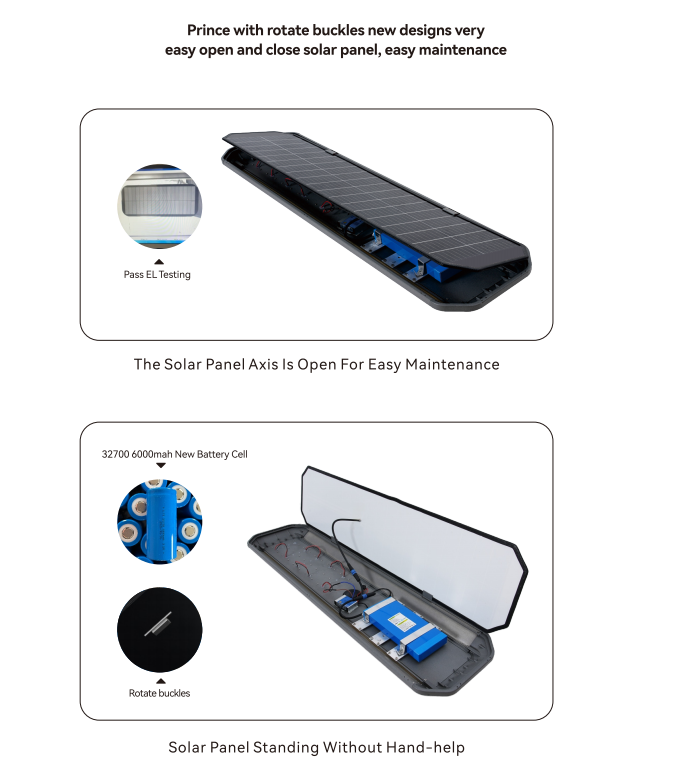 65w all in one solar street light