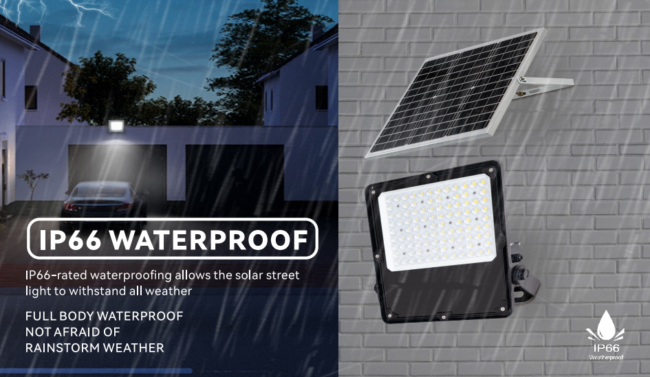 50w solar flood light