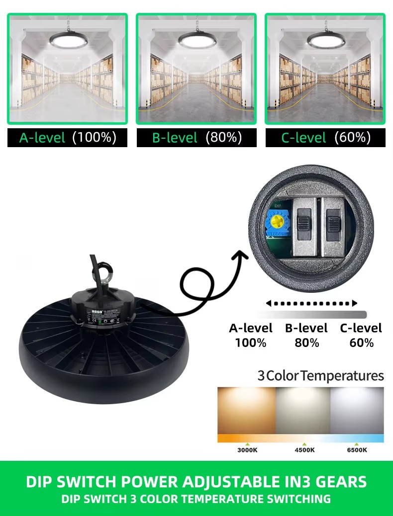 200w UFO led high bay light